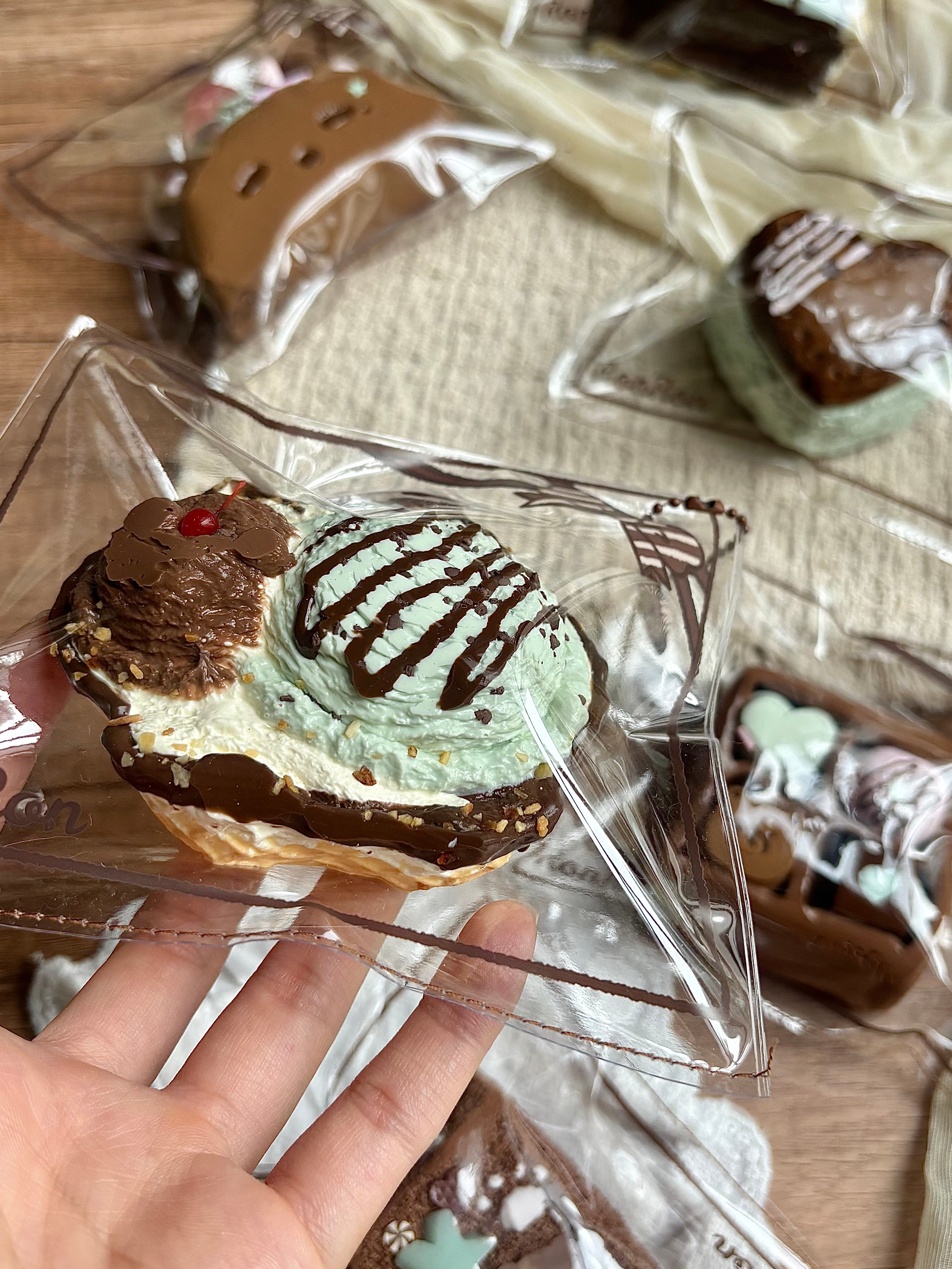 【Mint Choco 全六款】软糯捏捏玩具盲盒 硅胶材质 解压慢回弹玩具