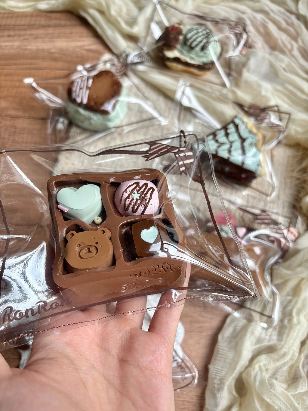 【Mint Choco 全六款】软糯捏捏玩具盲盒 硅胶材质 解压慢回弹玩具