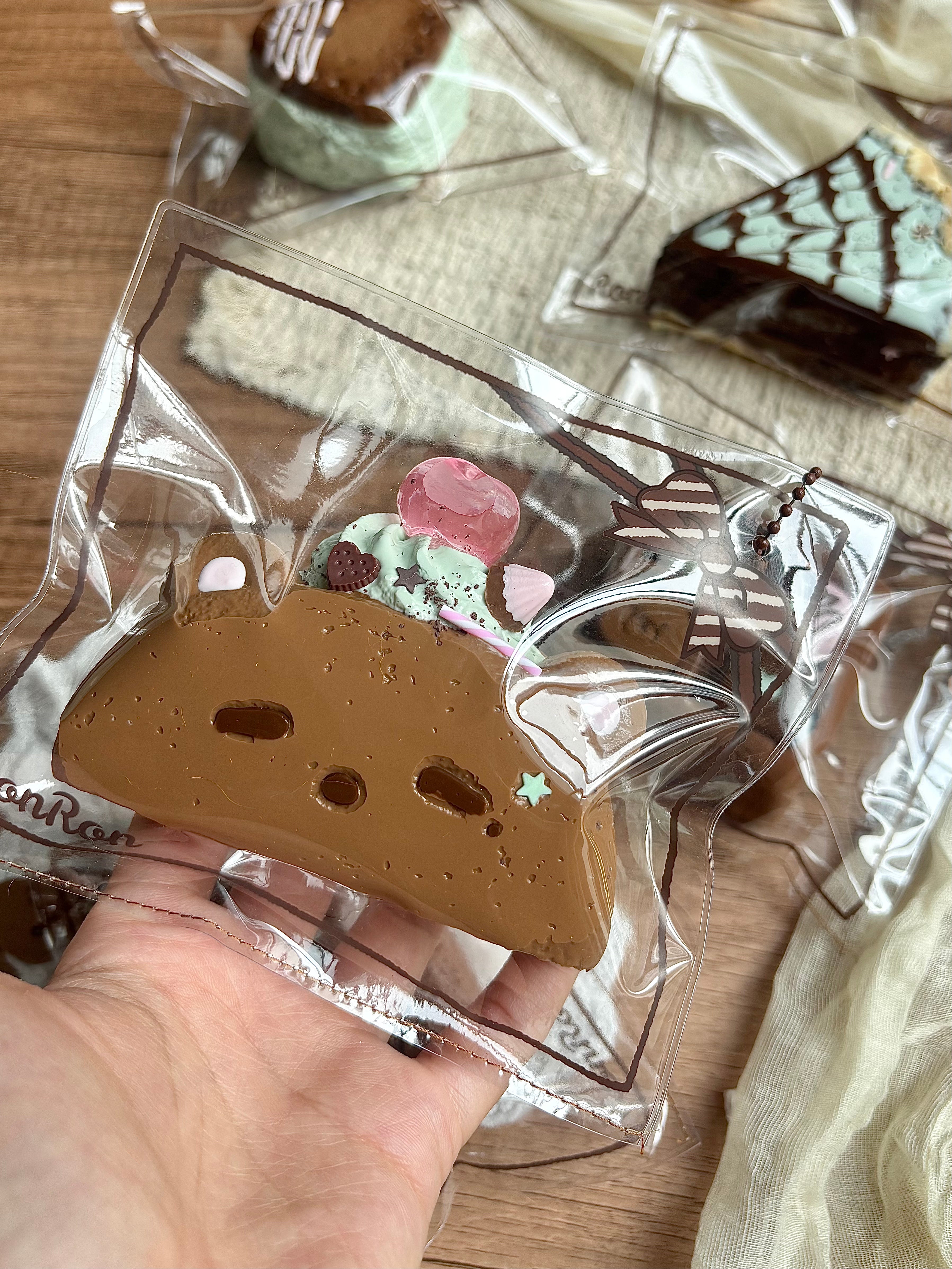 【Mint Choco 全六款】软糯捏捏玩具盲盒 硅胶材质 解压慢回弹玩具