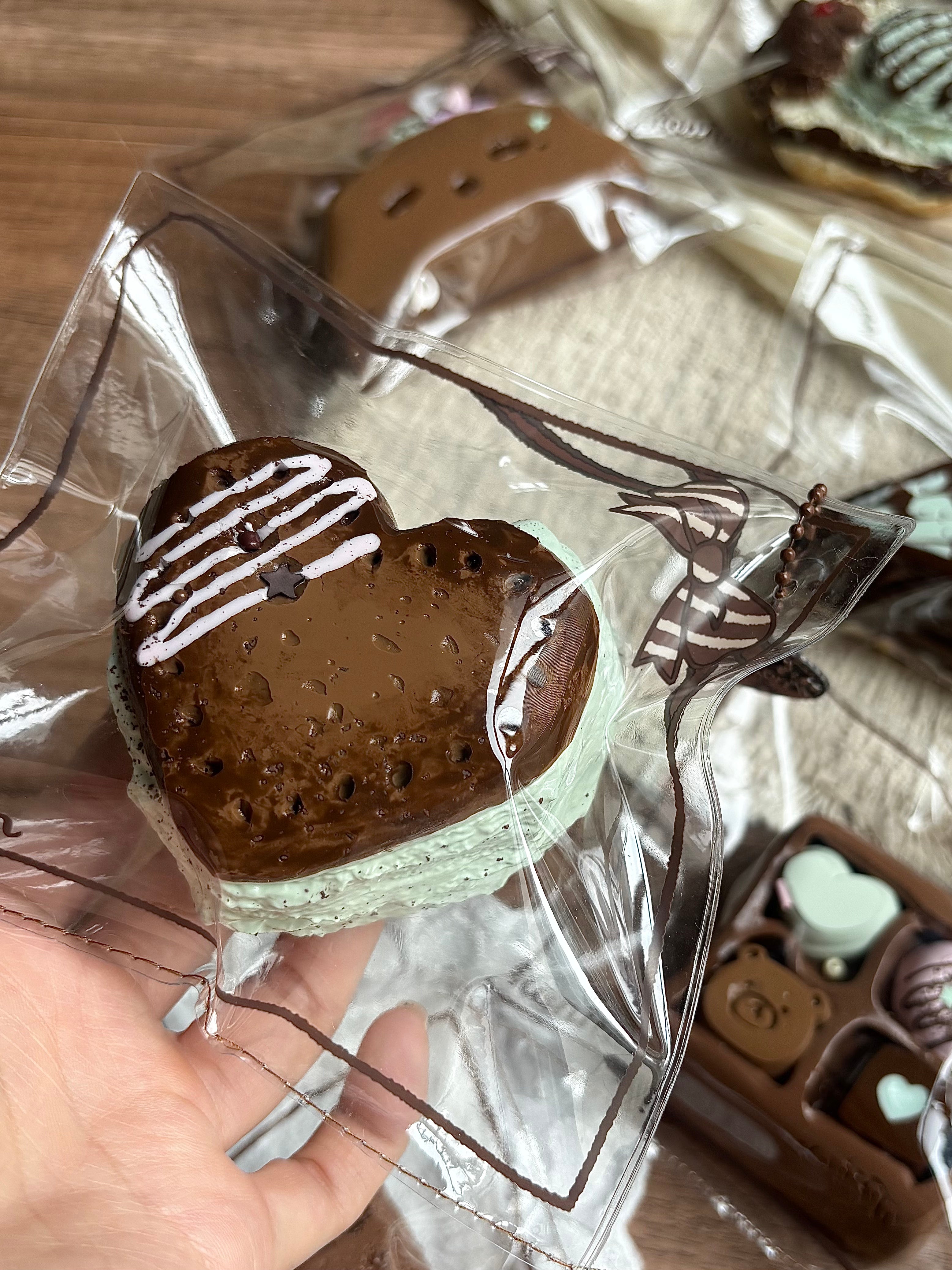 【Mint Choco 全六款】软糯捏捏玩具盲盒 硅胶材质 解压慢回弹玩具