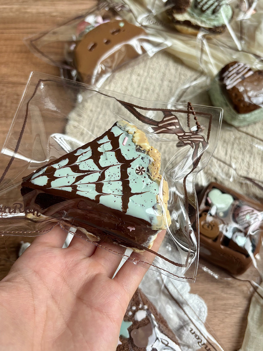 【Mint Choco 全六款】软糯捏捏玩具盲盒 硅胶材质 解压慢回弹玩具
